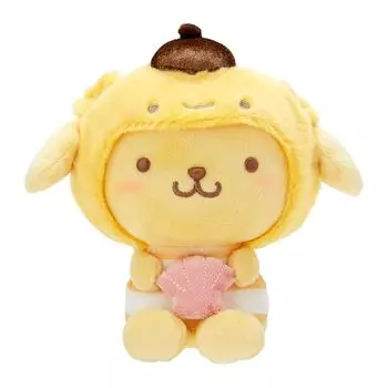 Sanrio Plush Toy Pom Pom Purin Width 17 x Depth 11 x Height 17 cm 231525 (Water Creatures) Approx.