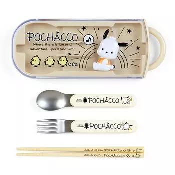 Sanrio Pochacco Lunch Trio Set (KIDS) 742554
