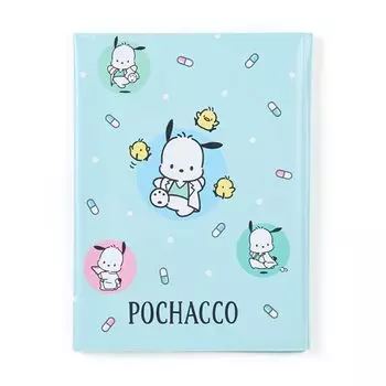 Sanrio Pochacco Poly Медикаментозный блокнот Экзаменационный футляр для карточек Емкость для хранения 708071 &