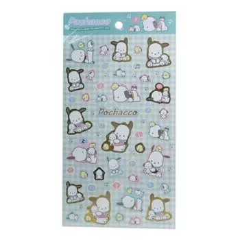 Sanrio Pochaco Pet Stickers 1 Sheet 46 Sheets Decoration Scrapbooking Supplies Stationery (Friends)