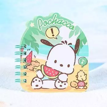 Мини-блокнот Sanrio Pochaco Vacation