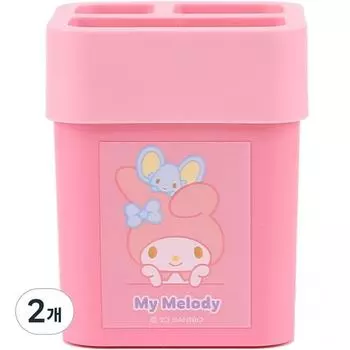 Sanrio Подставка для ручки моя мелодия случайная доставка, розовая, 2 шт., популярный персонаж в Корее
