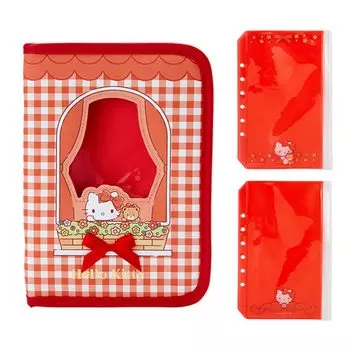 Sanrio Подставка-файл из акрила Hello Kitty 387959 (Наслаждайтесь идолом) красный