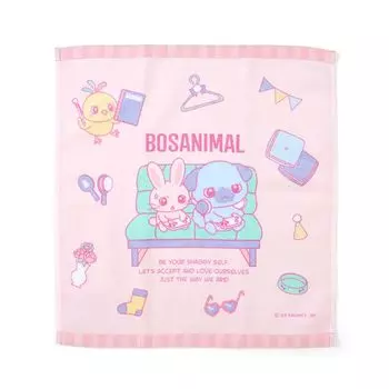 Sanrio Полотенце для рук Sanrio 34 x x 36 см Bosamaru Zurazura Design Series Персонаж 951480 SANRIO (САНРИО) 0,5