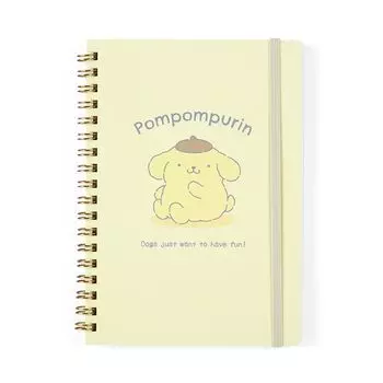 Sanrio Pom Pom Purin B6 Ring Note (Stuffed Animal Design Stationery) 515370