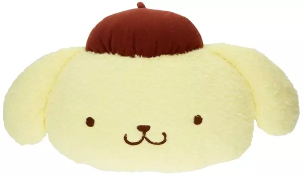 Sanrio Pom Pom Purin Face Shape Cushion S 113387