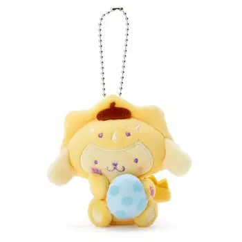 Sanrio Pom Pom Purin Flat Mascot Holder 378364 (Dinosaur)