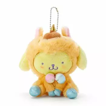 Sanrio Pom Pom Purin Mascot Holder 839698 (Unicorn Party),