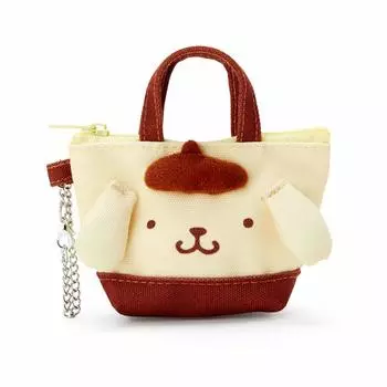 Sanrio Pom Pom Purin Mini Tote Bag Shaped Mascot Holder 544116