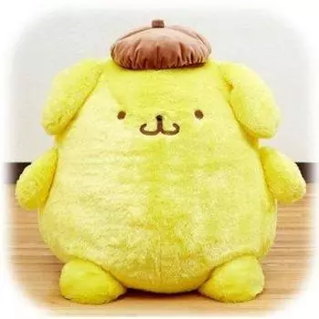 Мягкая игрушка Sanrio Pom Pom Purin Puff Puff, размер L, высота сидя 42 см
