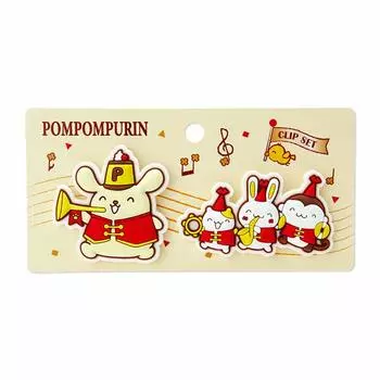Sanrio Pompompurin 25th Резиновый зажим Nico 564711 (Нико Марч)