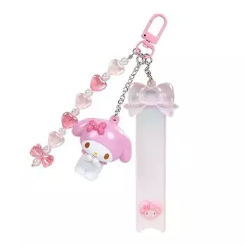 [Sanrio] Прозрачный брелок, прозрачный и пухлый 3D моя мелодия Моя Мело-чан моя мелодия 154,53 см персонаж 297674