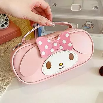 Sanrio Пенал из искусственной кожи, пенал для ручек, сумка для хранения косметики, 1 шт., My Melody