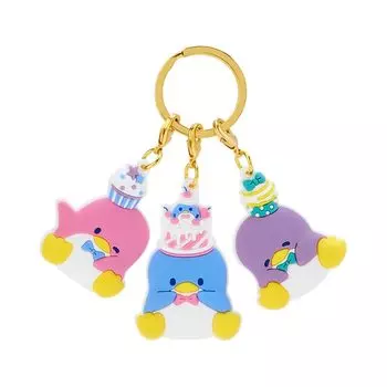 Sanrio резиновый тройной брелок на день рождения смокинг TUXEDOSAM персонаж 596281