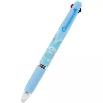 Sanrio Ручка шариковая Jetstream 3-цветная 0,5мм, коричная, 1 шт.