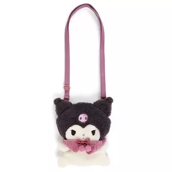 Sanrio Sanrio 2WAY Pochette Kuromi Kuromi Potemoko Series Character xx 23см 512630 SANRIO (САНРИО) Куроми-тян 15.5 4.5