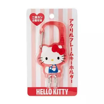 Sanrio Sanrio Акриловая рамка для ключей Hello Kitty Hello Kitty Персонаж xx 9 см 589781 SANRIO (САНРИО) 4,5 0,4 красный