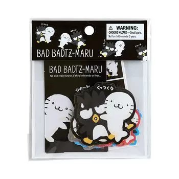 Sanrio Sanrio Bad Badtz Maru Набор наклеек The Usual Two Design Seal Bad Badtz Maru BAD 14 x 11 x см Персонаж SANRIO 101613 (САНРИО) БАДЦ-МАРУ 0,5