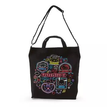 Sanrio Sanrio Characters Tote Bag (Sanrio Vivid Neon) 563218