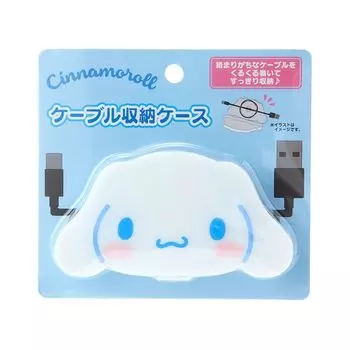 Sanrio Sanrio Чехол для хранения кабелей Держатель кабеля Cinnamoroll Cinnamoroll xx Персонаж 240451 SANRIO (САНРИО) 5,4 10,2 1,5 см