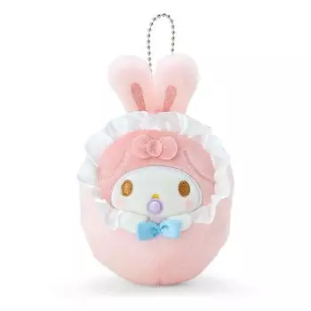 Sanrio (САНРИО) Держатель для талисмана Sanrio My Melody My Melody My Melody 10 x 7,3 x 4 см. Запеленутый детский персонаж-талисман 978671 SANRIO
