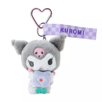 Sanrio (САНРИО) Держатель талисмана Sanrio Kuromi Pastel Checker Kuromi-chan Kuromi 10,594 см Персонаж SANRIO 846481