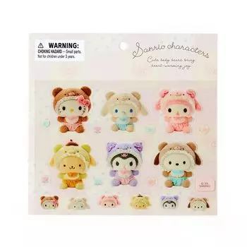 Sanrio Sanrio Design Seal Персонажи Sanrio 14 xx Latekuma Baby Design Series Персонаж 974251 SANRIO (САНРИО) 0,1 10,5см