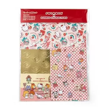 Sanrio (САНРИО) Дизайнерская бумага Sanrio SWIMMERSANRIO ПЕРСОНАЖИ Персонажи Sanrio 3021,50,3 см Персонаж 483796 SANRIO