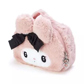 Sanrio Sanrio Face Shape Pouch My Melody My Melody My Melody Secret Meroclo Series Character 23 x 8 x 16 см 588806 SANRIO (САНРИО) розовый