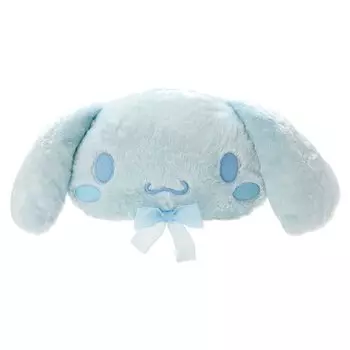Sanrio Sanrio Face Shaped Cushion Cinnamoroll Cinnamoroll Sky Blue Candy Design Series Character 60 x 11 x 25cm 412945 SANRIO (SANRIO)