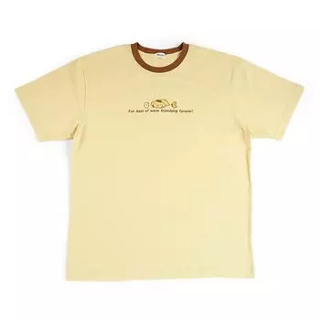 Sanrio (САНРИО) Футболка большого размера Sanrio Pompompurin Purin POMPOMPURIN Персонаж SANRIO 130567