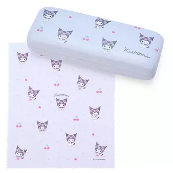 Sanrio Sanrio Футляр для очков Kuromi Kuromi x 16 x Новая жизнь Персональные аксессуары Персонаж 330680 SANRIO (САНРИО) Куроми-тян 3,5 5,8 см