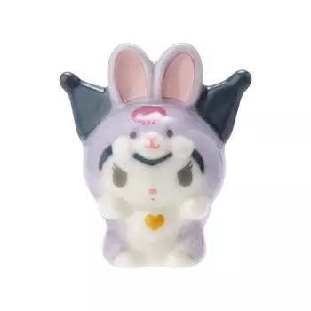Sanrio Sanrio Good Luck Mascot Kuromi Kuromi Pottery Fairy Rabbit Design Series Character 4 x x cm 713546 SANRIO (SANRIO) Kuromi-chan 2.2 3.2