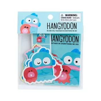Sanrio Sanrio Hangyodon Sticker Set The Usual Two Design Stickers Half Fish HANGYODON 14 x 11 x Character SANRIO 101591 (SANRIO) 0.5cm