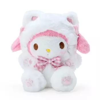 Sanrio Sanrio I Love Neko Neko Series Мягкая игрушка L My Melody My Melody My Melody 19 xx см Персонаж 918555 SANRIO (САНРИО) 19,5 12,7