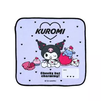 Sanrio Sanrio Имя Petit Towel Kuromi Kuromi 20 x 20 x Детское Petit Towel Персонаж 941816 SANRIO (САНРИО) Куроми-тян 0,3см