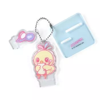 Sanrio Sanrio Keychain 5 x x Bosamaru Zurazura Design Series Character 951439 SANRIO 0.9 6.6cm