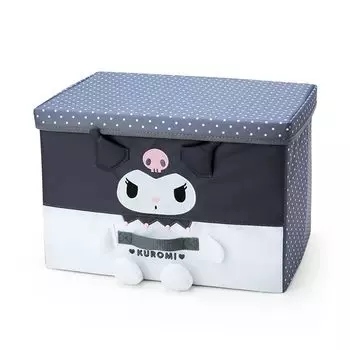 Sanrio Sanrio Kuromi складной ящик для хранения L Ящик для хранения Kuromi 26 x 38 x 26 см Персонаж SANRIO 083011 (САНРИО) Куроми-тян