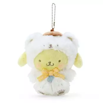 Sanrio Sanrio Mascot Holder Pompompurin Purin POMPOMPURIN Пушистый снег Дизайн серии Персонаж 15 x 8 x 539961 SANRIO (САНРИО) 15.5cm