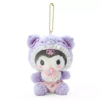 Sanrio Sanrio Маскот держатель Куроми Куроми 12 x 8 x 13 см Latekuma Baby Design Series Персонаж 619566 SANRIO (САНРИО) Куроми-тян