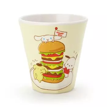 Sanrio Sanrio Меламиновый стакан Sanrio Персонажи серии Большой дизайн Персонаж xx 9 см 537802 Кемпинг Открытый SANRIO (САНРИО) 8.7 8.7
