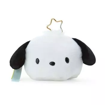 Sanrio (САНРИО) Мешочек в форме лица с окошком, 2-е издание Pochacco Pochacco pochacco 11,5 x 20 x 7 см Символ 325741