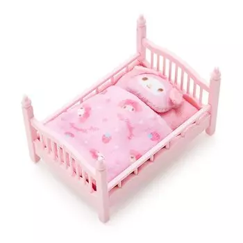 Sanrio (САНРИО) Миниатюрная кровать Sanrio My Melody My Melody My Melody Миниатюрная коллекция персонажей 9,5 x 6 x 6 см 410527 SANRIO