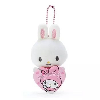 Sanrio (САНРИО) Мой любимый - лучший держатель для талисмана My Melody Rhythm-kun 13 x 9,5 x 4 см, полиэстер 137154