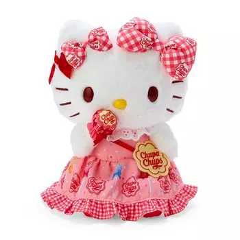 Sanrio Sanrio Мягкая игрушка L Chupa Chups Collaboration 2 Hello Kitty Hello Kitty Персонаж 040169 SANRIO (САНРИО) Том. 22,517,515см