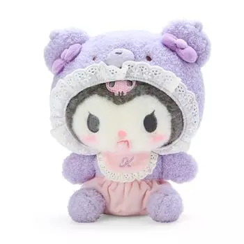 Sanrio Sanrio Мягкая игрушка L Kuromi Kuromi 17 x 11 x 19 см Latekuma Baby Design Series Персонаж 618781 SANRIO (САНРИО) Куроми-тян