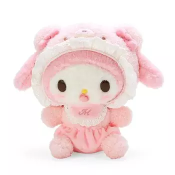 Sanrio Sanrio Мягкая игрушка L Моя Мелодия Моя Мелодия Моя Мелодия 22 x 11 x 19 см Latekuma Baby Design Series Персонаж 618659 SANRIO (САНРИО)