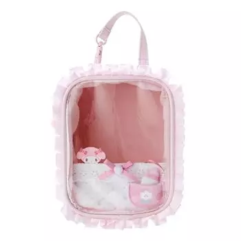 Sanrio (САНРИО) Мягкая игрушка Sanrio My Melody, сумка Enjoy Idol Baby My Melody, 15,5 x 12 x 9 см, персонаж SANRIO 184446