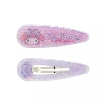 Sanrio Sanrio My Melody Kids Lame Three Pin Set Hairpin My Melody My Melody x x Character SANRIO 080501 (SANRIO) 1.7 5.2 0.6cm