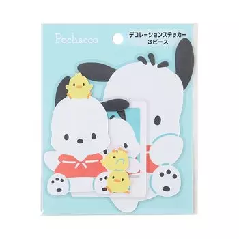 Sanrio Sanrio New Life Набор наклеек для декора Pochacco Pochacco x 10 x Персонаж 003115 SANRIO (САНРИО) 11,5 0,1см